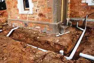 outside drainage Camden Town